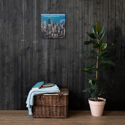 Beutiful Sinari Thin canvas with Groundfloor24 Logo