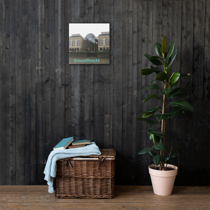 Hay's Galleria Thin canvas with Groundfloor24 Logo