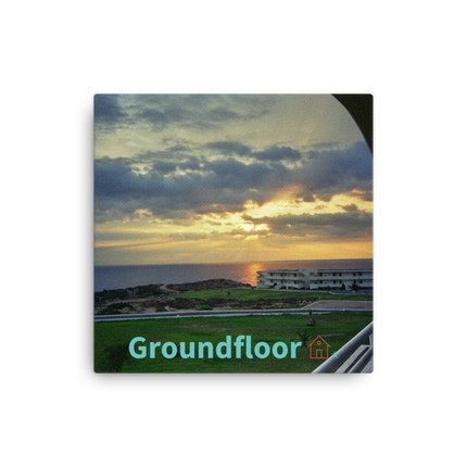 Natural View Thin canvas with Groundfloor with House Logo