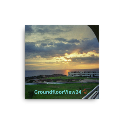 Natural View Thin canvas with groundfloorview24 with House Logo