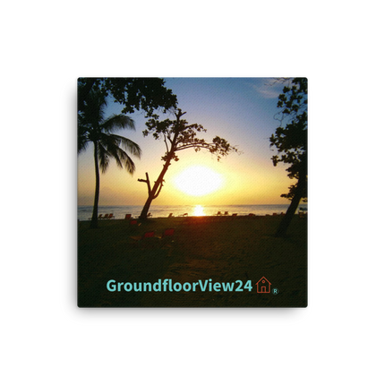 Beautiful Sea View Thin canvas with groundfloorview24 with House Logo