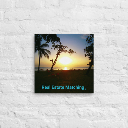 Beautiful Sea View Thin canvas with realestatematching without key Logo