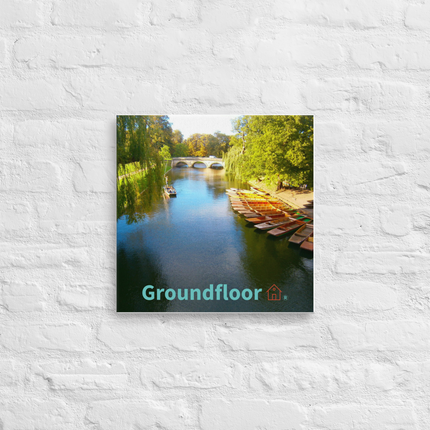 Beautiful Nature Thin canvas with Groundfloor with House Logo