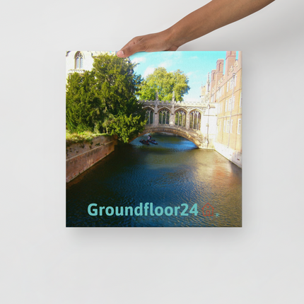 Beautiful Canel Thin canvas with Groundfloor24 with House Logo