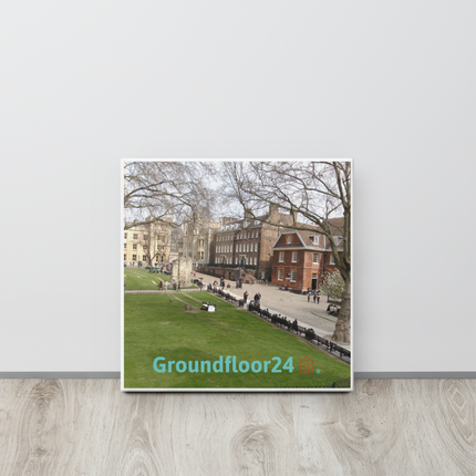 Beautiful Park Thin canvas with Groundfloor24 with House Logo