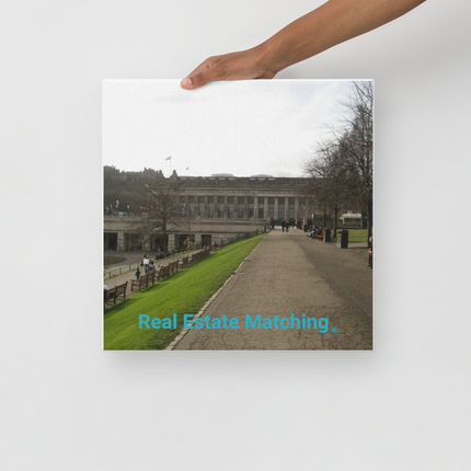 Majestic Palace Thin canvas with realestatematching without key Logo