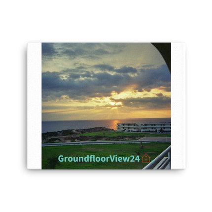 Natural View Thin canvas with groundfloorview24 with House Logo