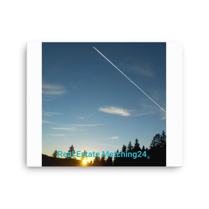 Attractive Sinari Thin canvas with realestatematching24 without key Logo