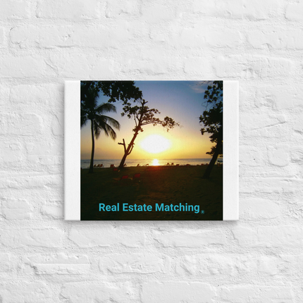 Beautiful Sea View Thin canvas with realestatematching without key Logo