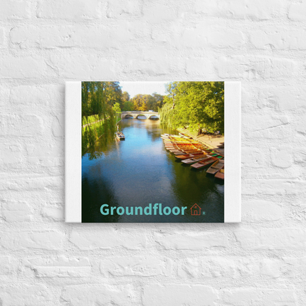 Beautiful Nature Thin canvas with Groundfloor with House Logo