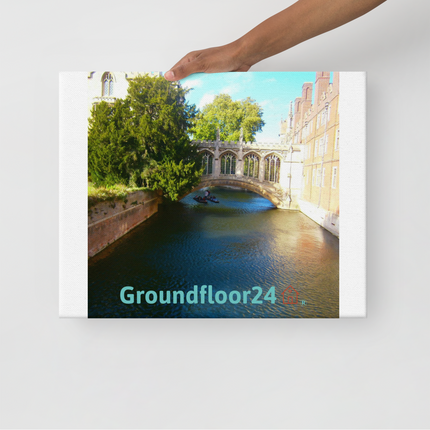 Beautiful Canel Thin canvas with Groundfloor24 with House Logo
