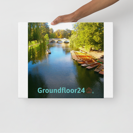 Beautiful Nature Thin canvas with Groundfloor24 with House Logo