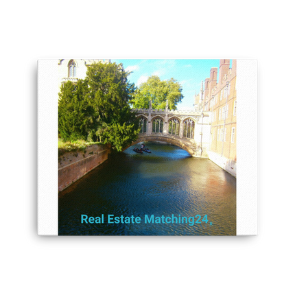 Beautiful Canel Thin canvas with realestatematching24 without key Logo