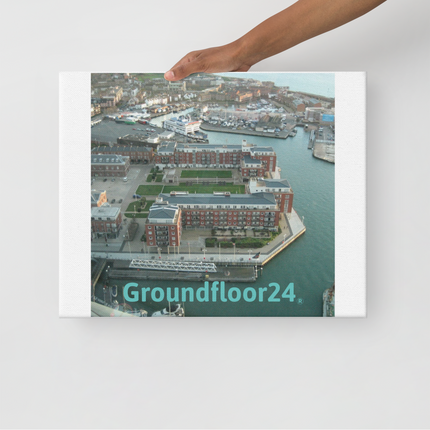 Nice City Thin canvas with Groundfloor24 without House Logo