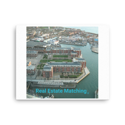 Nice City Thin canvas with realestatematching without key Logo