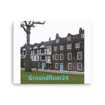 Beautiful Palace Thin canvas with Groundfloor24 with House Logo