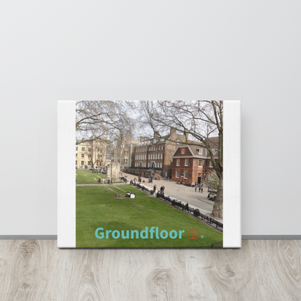 Beautiful Park Thin canvas with Groundfloor with House Logo