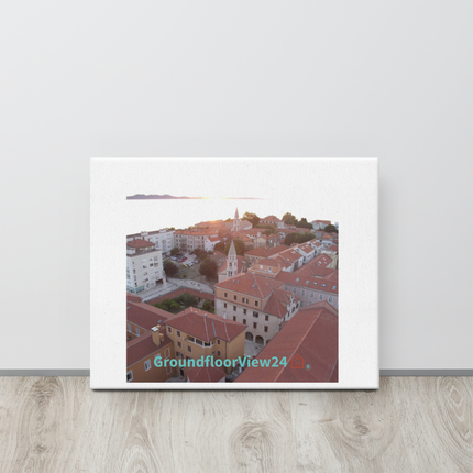 Roof Sunset View Thin canvas with groundfloorview24 with House Logo