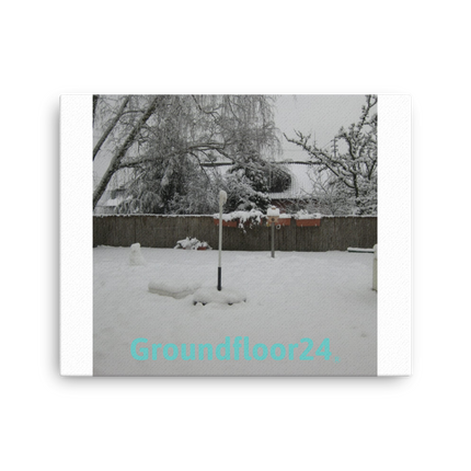 Winter Wonderland Thin canvas with Groundfloor24 without House Logo