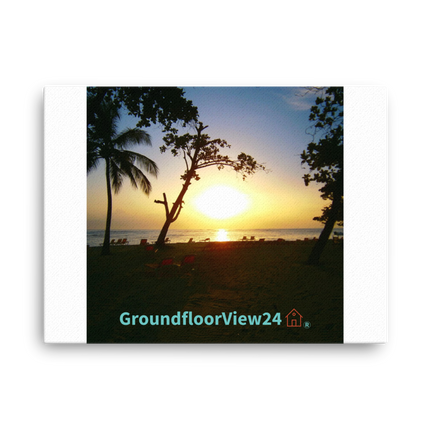 Beautiful Sea View Thin canvas with groundfloorview24 with House Logo