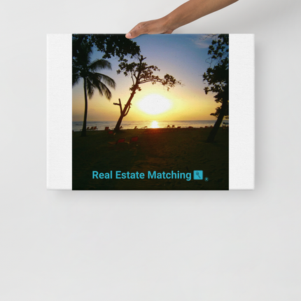 Beautiful Sea View Thin canvas with realestatematching with key Logo