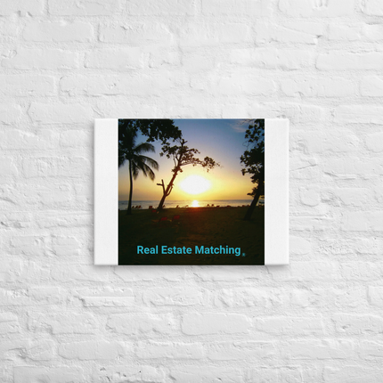 Beautiful Sea View Thin canvas with realestatematching without key Logo