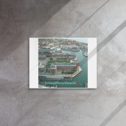 Nice City Thin canvas with groundfloorview24 with House Logo