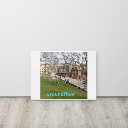 Beautiful Park Thin canvas with Groundfloor with House Logo