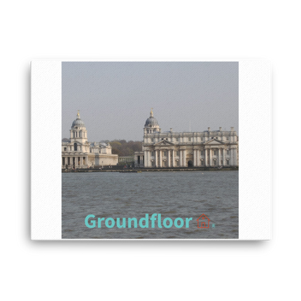 Riverside Beauty Thin canvas with Groundfloor with House Logo