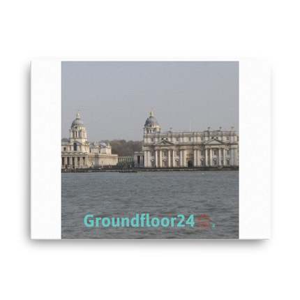 Riverside Beauty Thin canvas with Groundfloor24 with House Logo