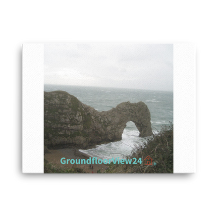 Coastal Escape Thin canvas with groundfloorview24 with House Logo