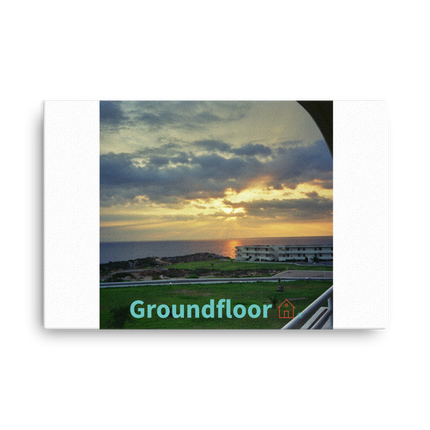 Natural View Thin canvas with Groundfloor with House Logo