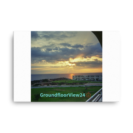 Natural View Thin canvas with groundfloorview24 with House Logo
