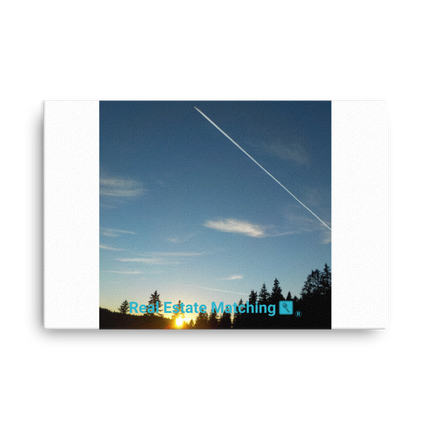 Attractive Sinari Thin canvas with realestatematching with key Logo