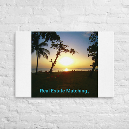 Beautiful Sea View Thin canvas with realestatematching without key Logo