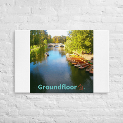 Beautiful Nature Thin canvas with Groundfloor with House Logo