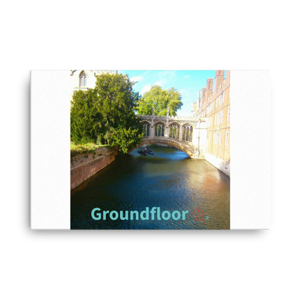 Beautiful Canel Thin canvas with Groundfloor with House Logo