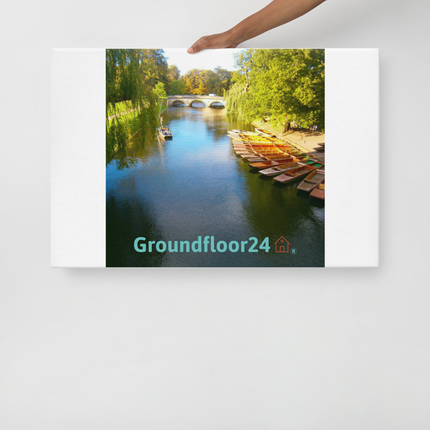 Beautiful Nature Thin canvas with Groundfloor24 with House Logo