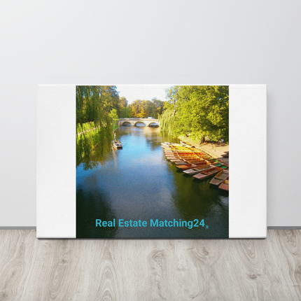 Beautiful Nature Thin canvas with realestatematching24 withou key Logo