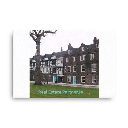 Beautiful Palace Thin canvas with realestatepartner24 with house Logo