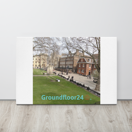 Beautiful Park Thin canvas with Groundfloor24 with House Logo
