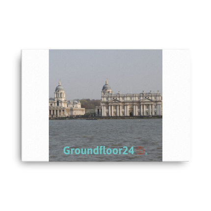 Riverside Beauty Thin canvas with Groundfloor24 with House Logo