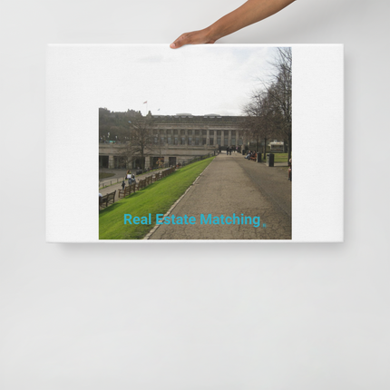 Majestic Palace Thin canvas with realestatematching without key Logo