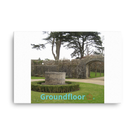 Nature's Wonders Thin canvas with Groundfloor with House Logo