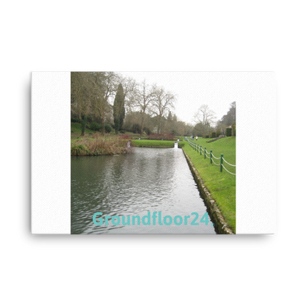 Lakeside Beauty Thin canvas with Groundfloor24 without House Logo