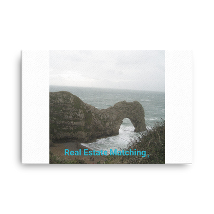 Coastal Escape Thin canvas with realestatematching without key Logo
