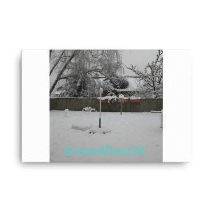 Winter Wonderland Thin canvas with Groundfloor24 without House Logo