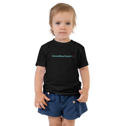 Toddler Short Sleeve Tee Groundfloorview24 with House