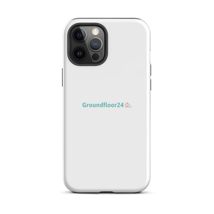 Tough Case for iPhone® with Groundfloor24 Logo
