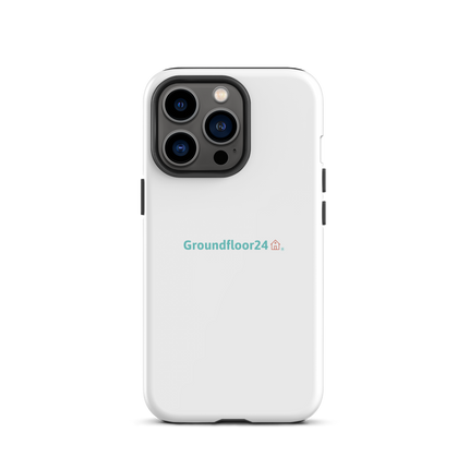 Tough Case for iPhone® with Groundfloor24 Logo